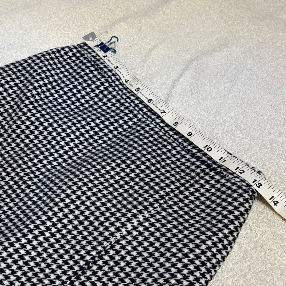 Hollister Mini Skirt Womens Small Black White Houndstooth Ultra High-Rise NWT - Picture 3 of 8